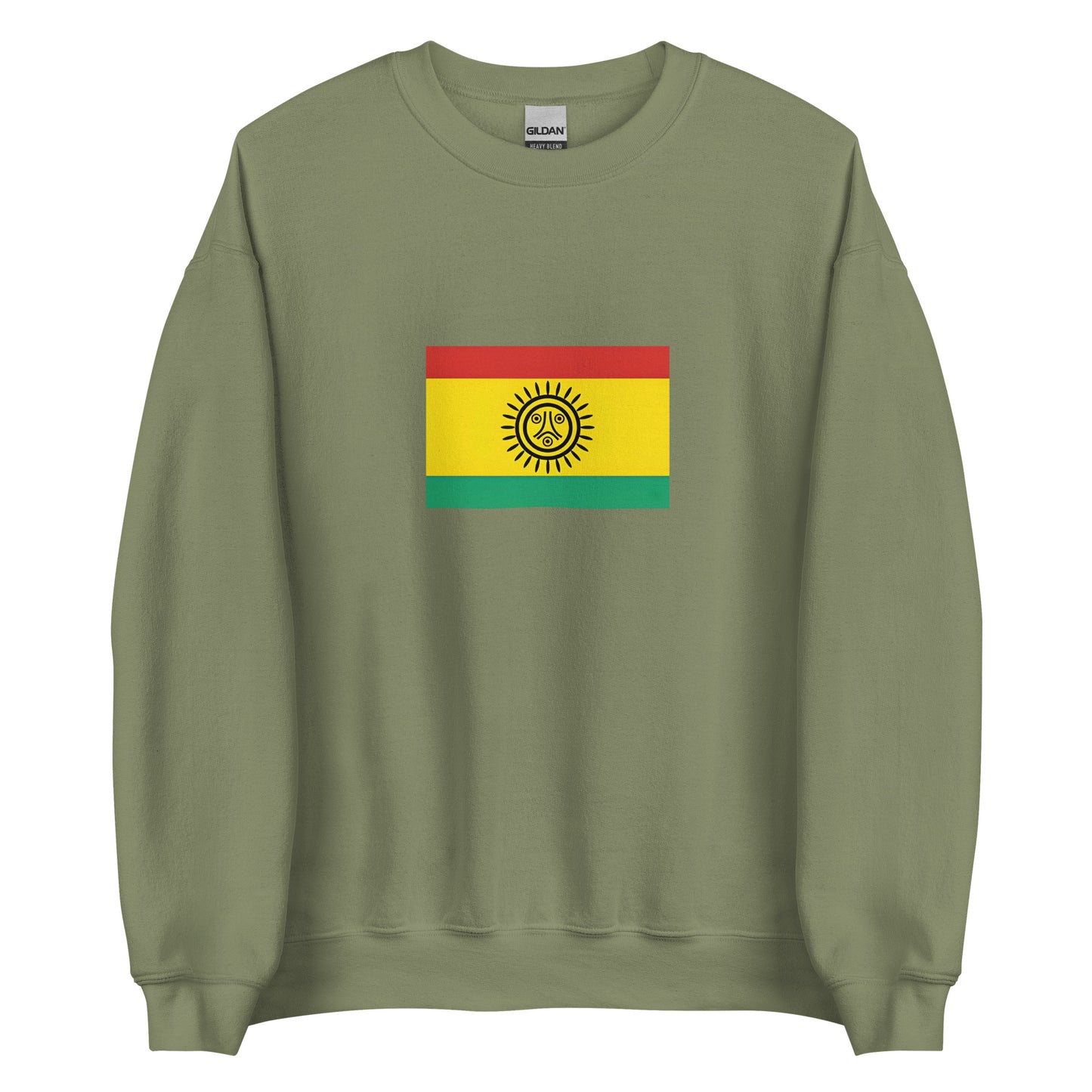 Haiti - Taino People | Ethnic Haitian Flag Interactive Sweatshirt