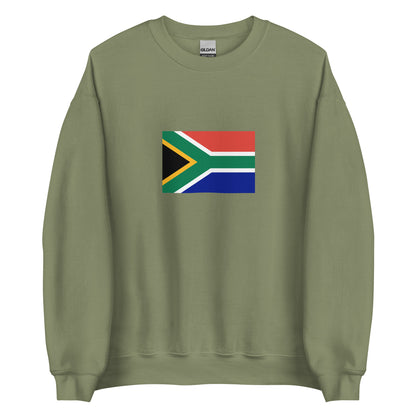 South Africa - South Africans | Ethnic South African Flag Interactive Sweatshirt