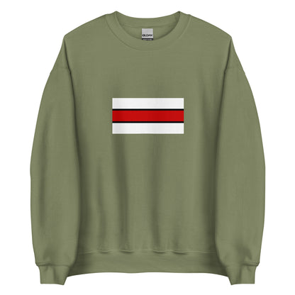 Belarus - Belarusian Democratic Republic (1919-1925) | Historical Belarus Flag Interactive Sweatshirt
