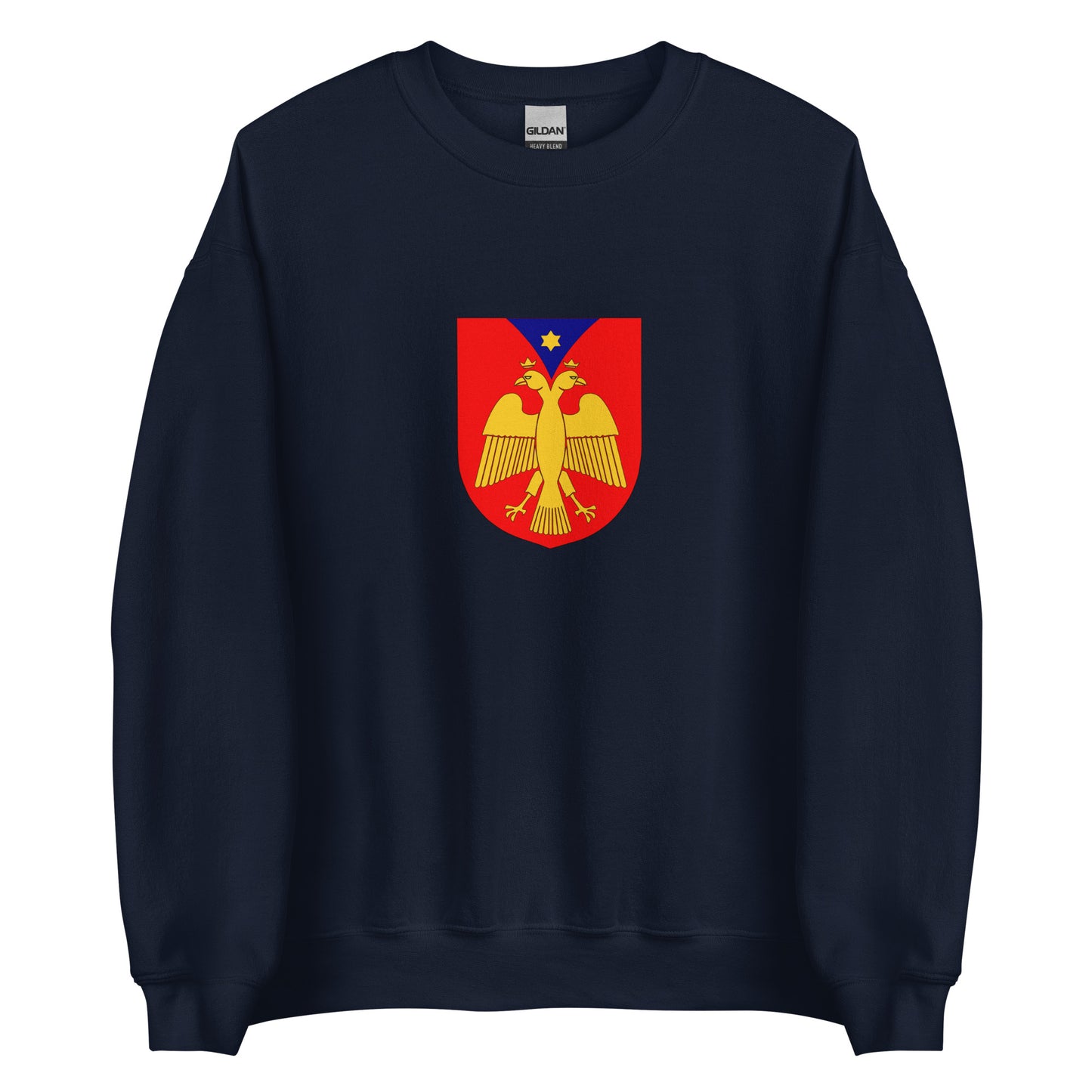 Albania - Lordship of Berat (1280-1450) | Historical Albanian Flag Interactive Sweatshirt