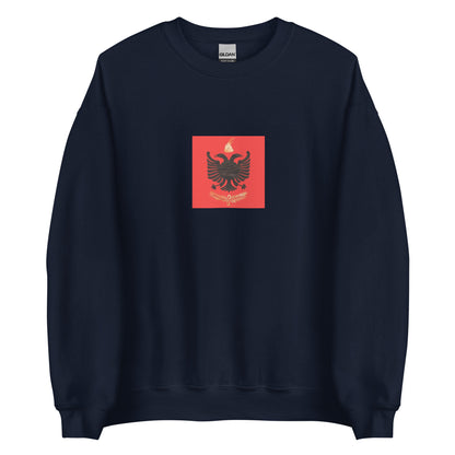Albania - Albanian Kingdom I (1928-1939) | Historical Albanian Flag Interactive Sweatshirt