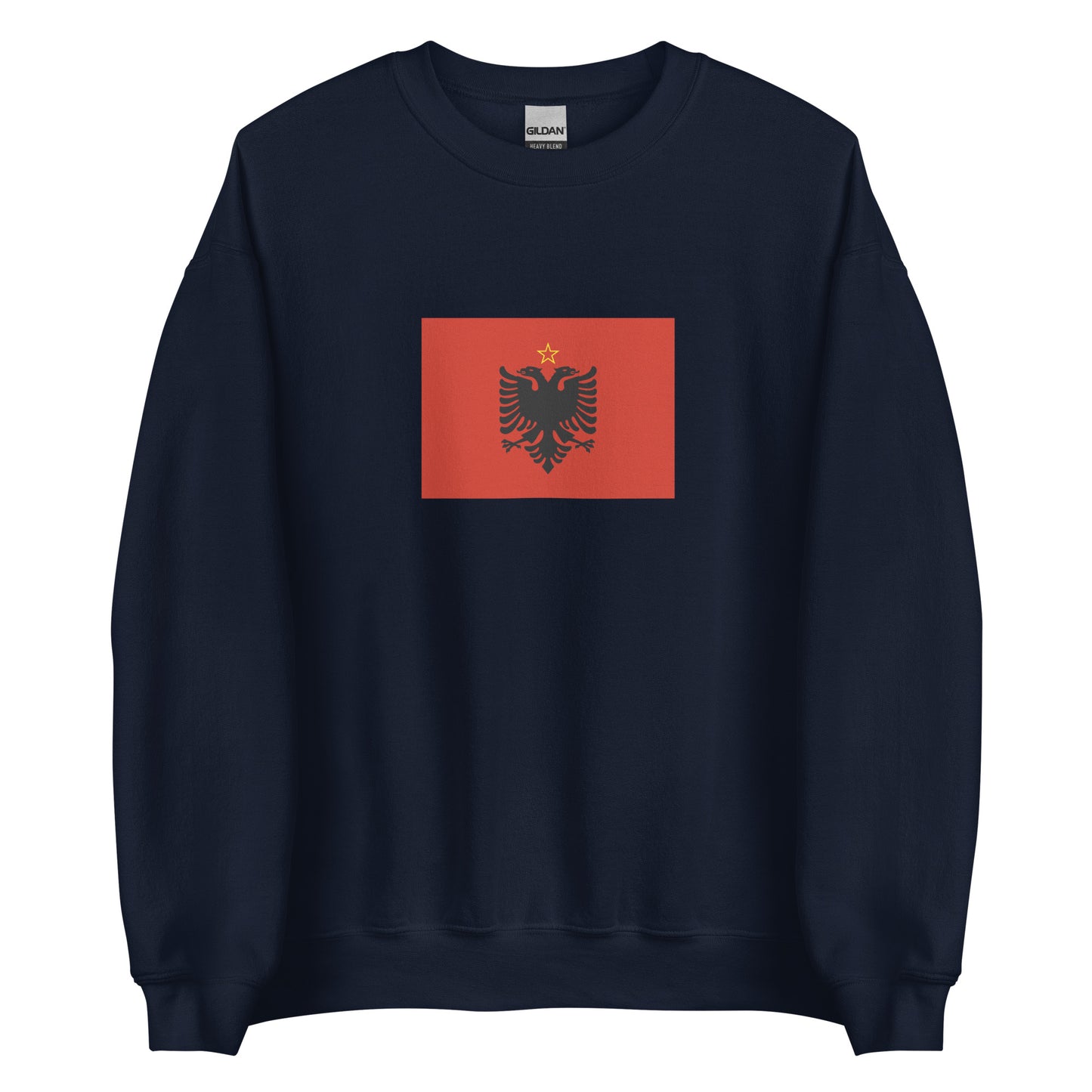 Albania - People's Socialist Republic of Albania (1946-1992) | Historical Albanian Flag Interactive Sweatshirt