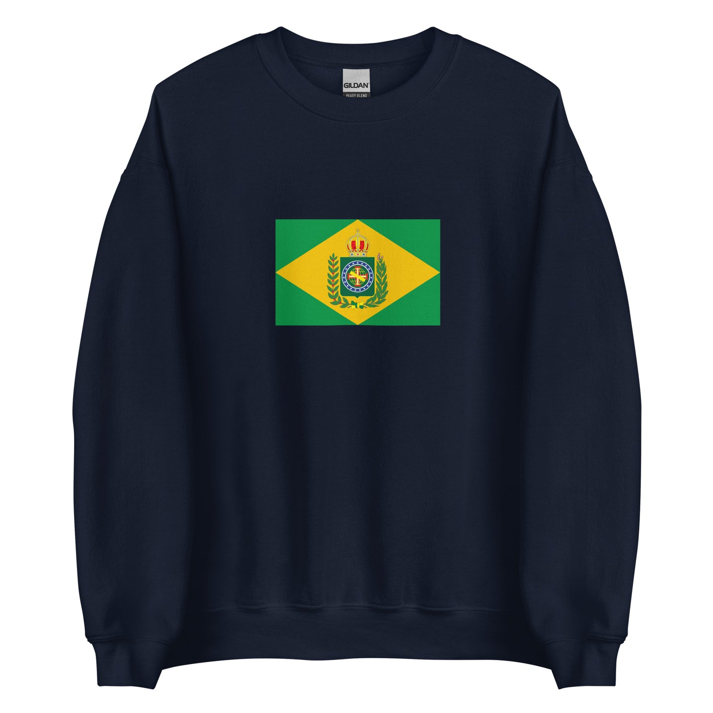 Brazil - Empire of Brazil (1822-1889) | Historical Brazilian Flag Interactive Sweatshirt