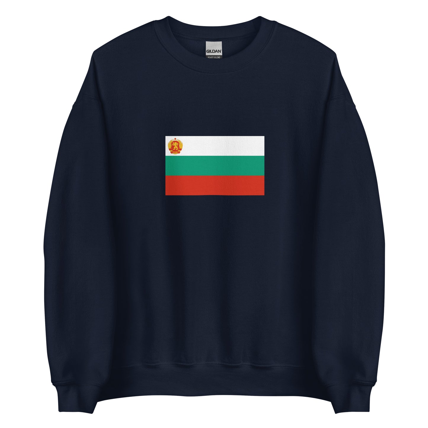 Bulgaria - People's Republic of Bulgaria (1946-1990) | Historical Bulgarian Flag Interactive Sweatshirt