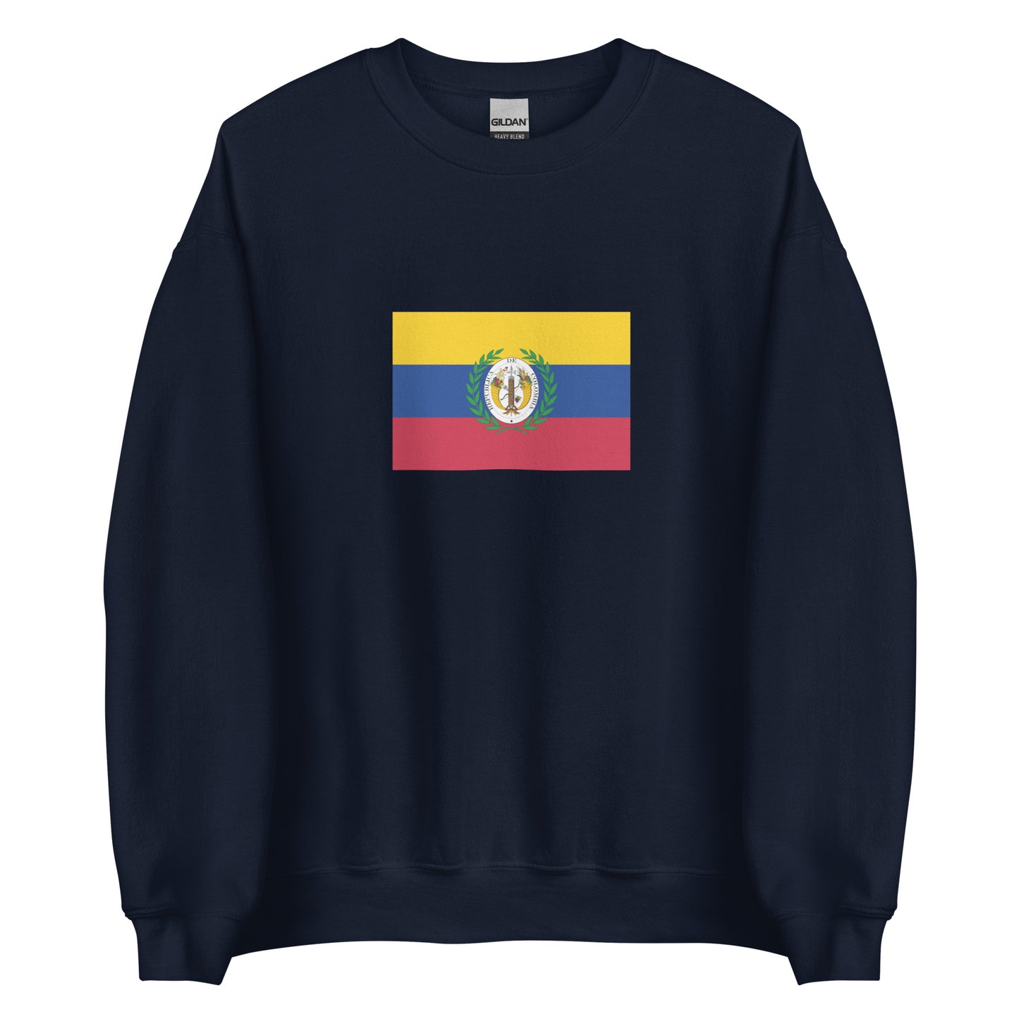 Colombia - Gran Colombia (1819-1831) | Historical Colombian Flag Interactive Sweatshirt