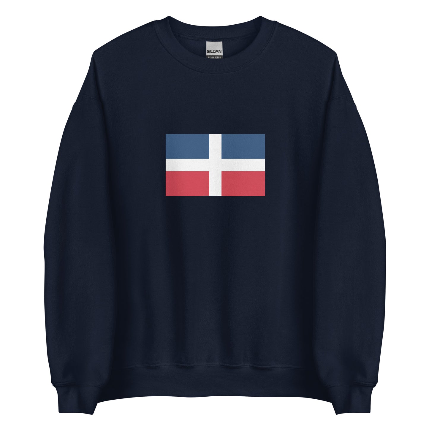 Dominican Republic - First Dominican Republic (1844-1861) | Historical Dominican Flag Interactive Sweatshirt