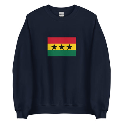 Ghana - Union of African States (1961-1963) | Historical Ghanaian Flag Interactive Sweatshirt