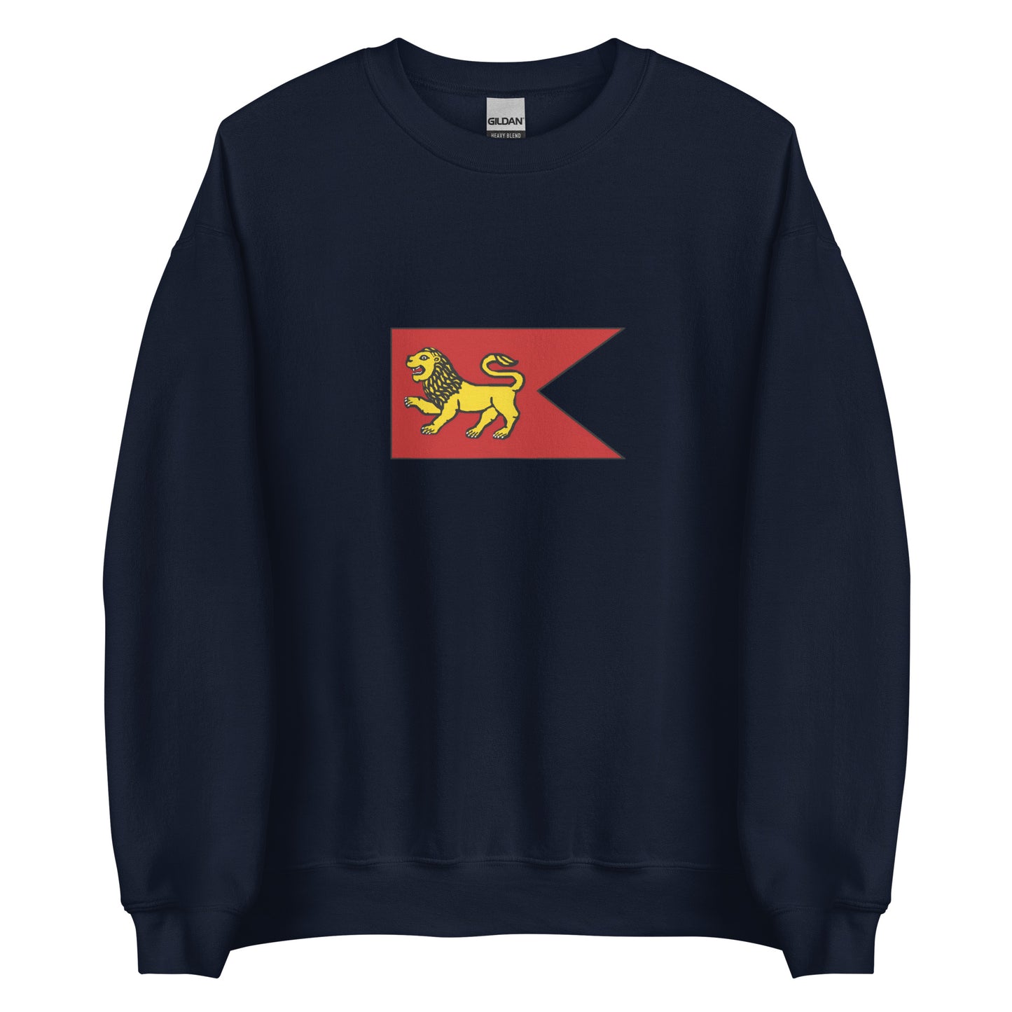 India - Pallava Kingdom (275-897) | Historical Indian Flag Interactive Sweatshirt