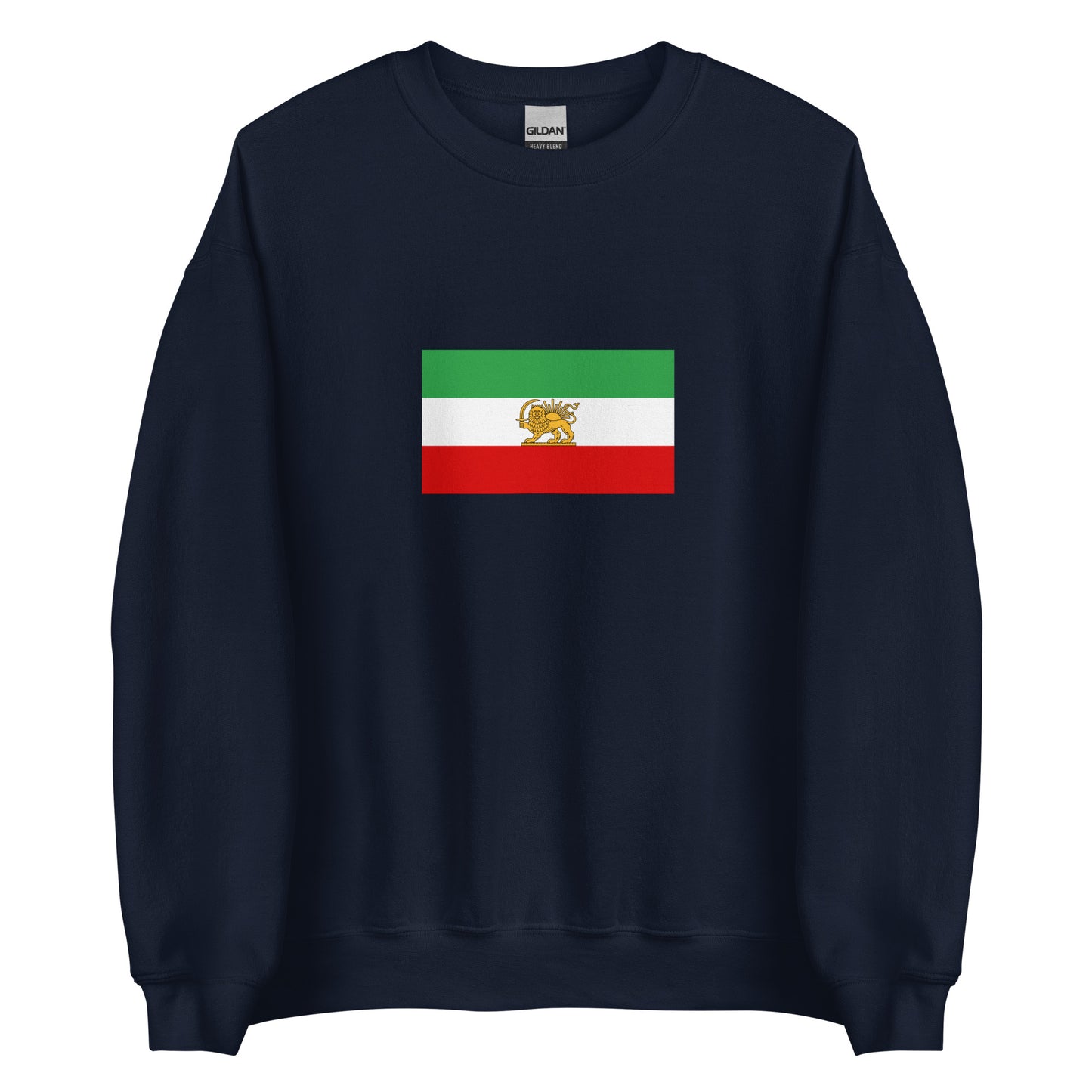 Iran - Constitutional Monarchy of Iran (1925-1979) | Historical Iran Flag Interactive Sweatshirt