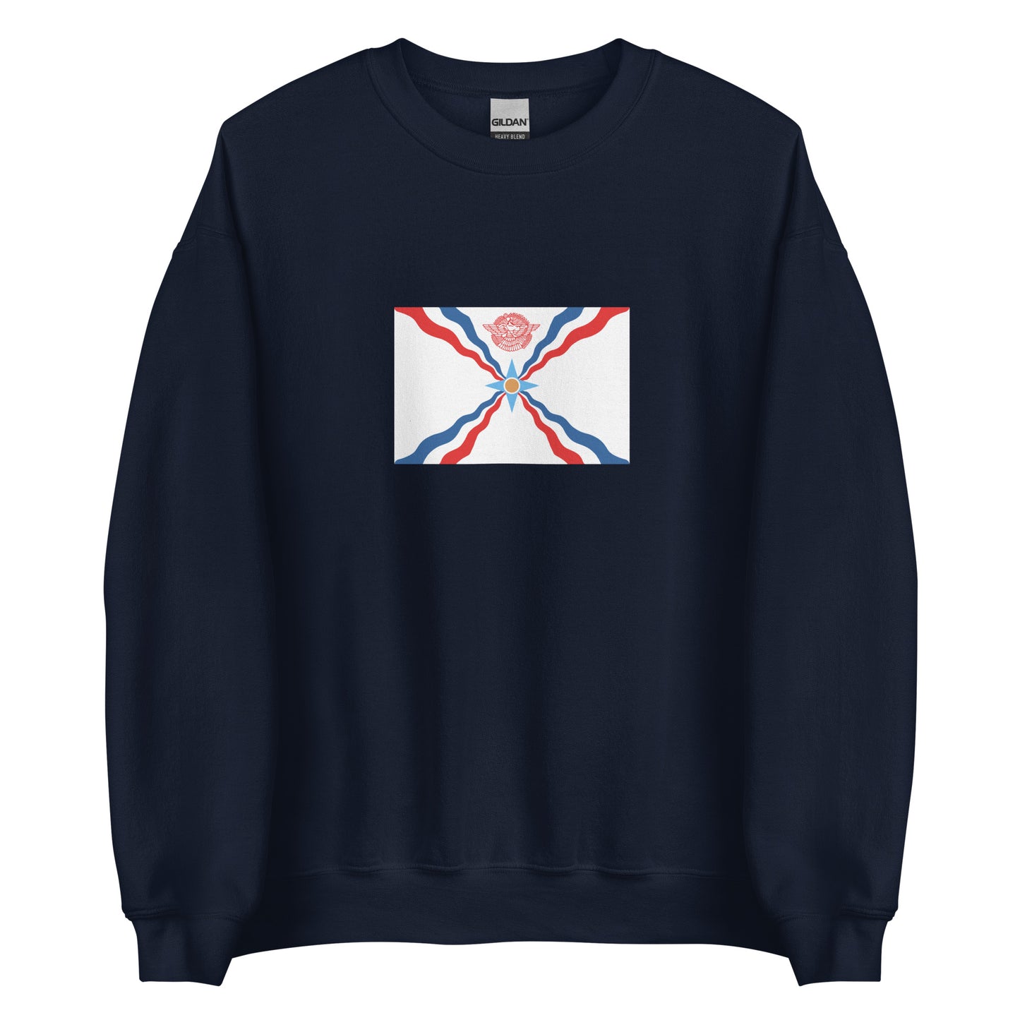 Iraq - Assyrian Empire (2025BC-609BC) | Historical Iraqi Flag Interactive Sweatshirt