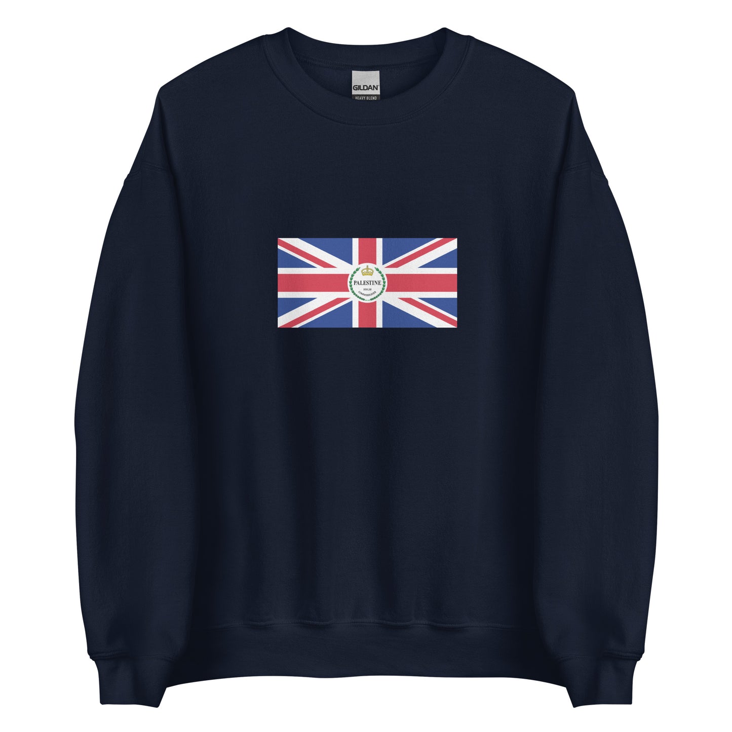 Israel - Higher Commissioner for Palestine and Transjordan (1920-1948) | Historical Israeli Flag Interactive Sweatshirt