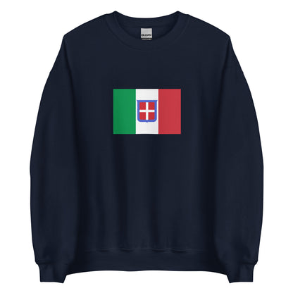 Italy - Kingdom of Sardinia (1848-1947) | Historical Italian Flag Interactive Sweatshirt