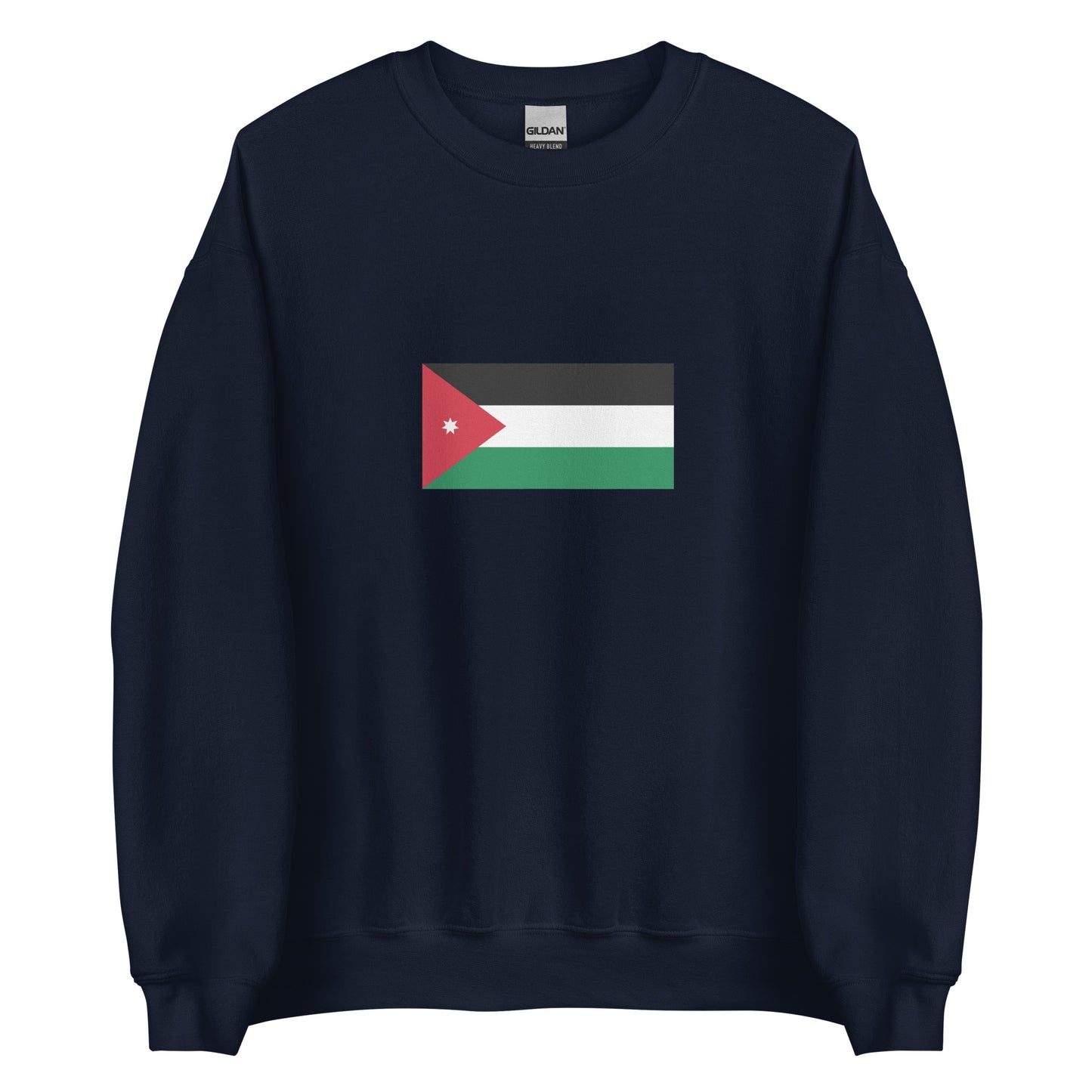 Jordan - Emirate of Transjordan (1921-1946) | Historical Jordanian Flag Interactive Sweatshirt