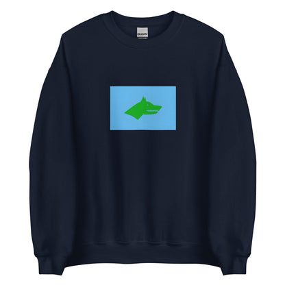 Kyrgyzstan - First Turkic Empire (552-603) | Historical Kyrgyz Flag Interactive Sweatshirt
