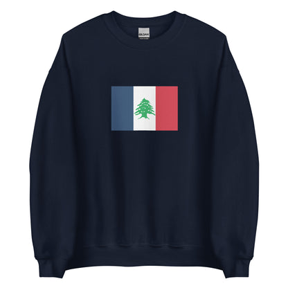 Lebanon - Greater Lebanon (1920-1943) | Historical Lebanese Flag Interactive Sweatshirt