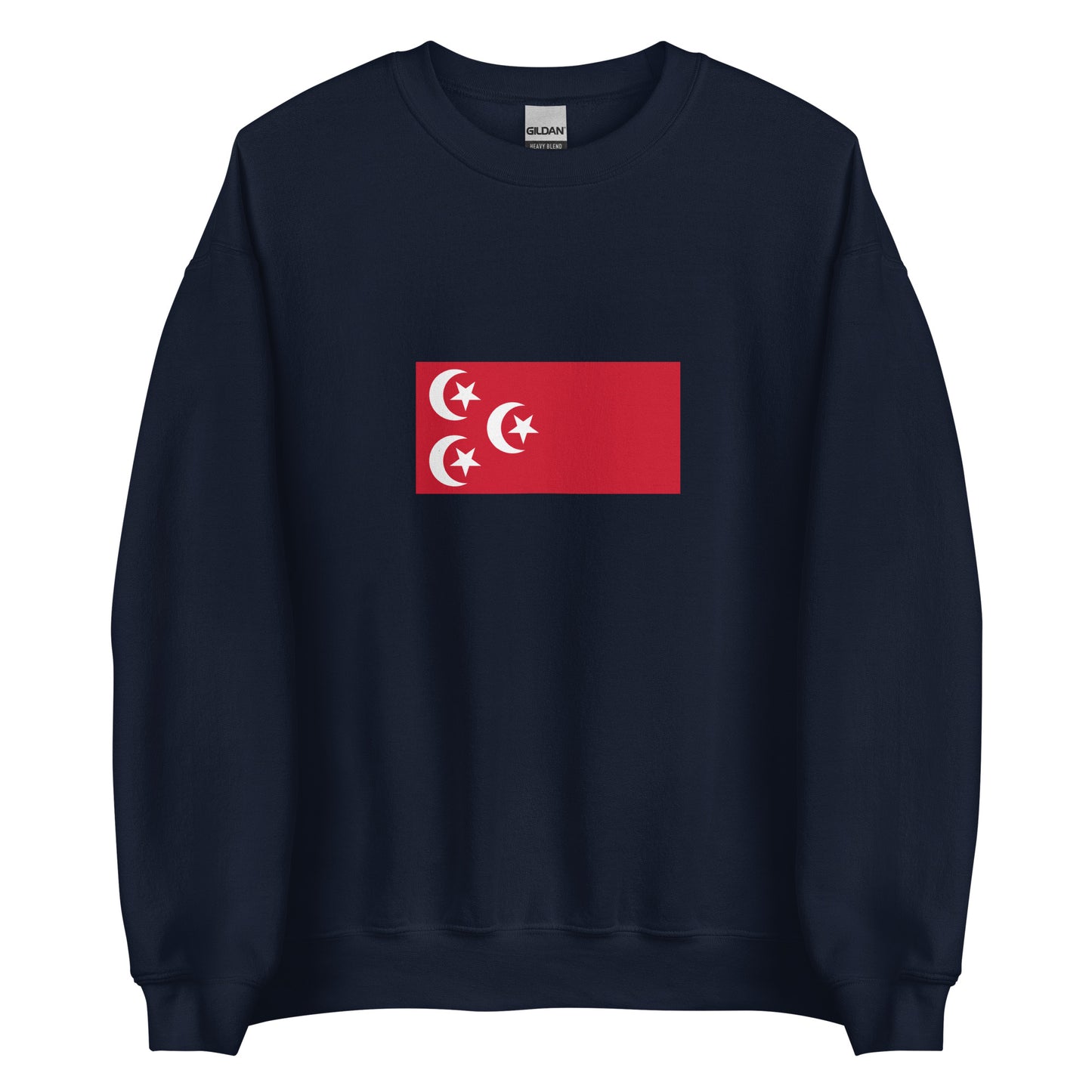 Libya - Sultanate of Egypt (1914-1922) | Historical Libyan Flag Interactive Sweatshirt