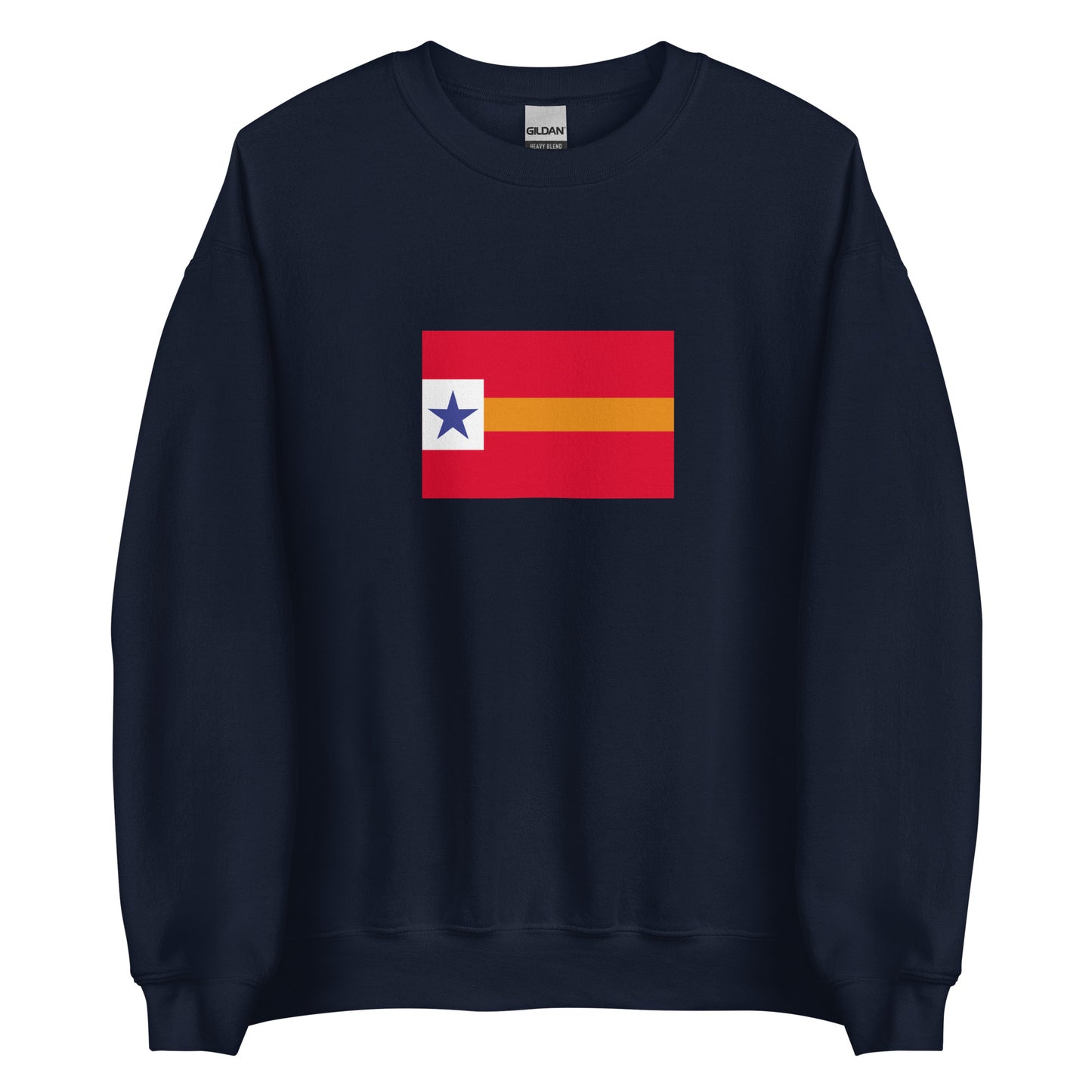 Mexico - Republic of Baja California (1853-1854) | Historical Mexican Flag Interactive Sweatshirt