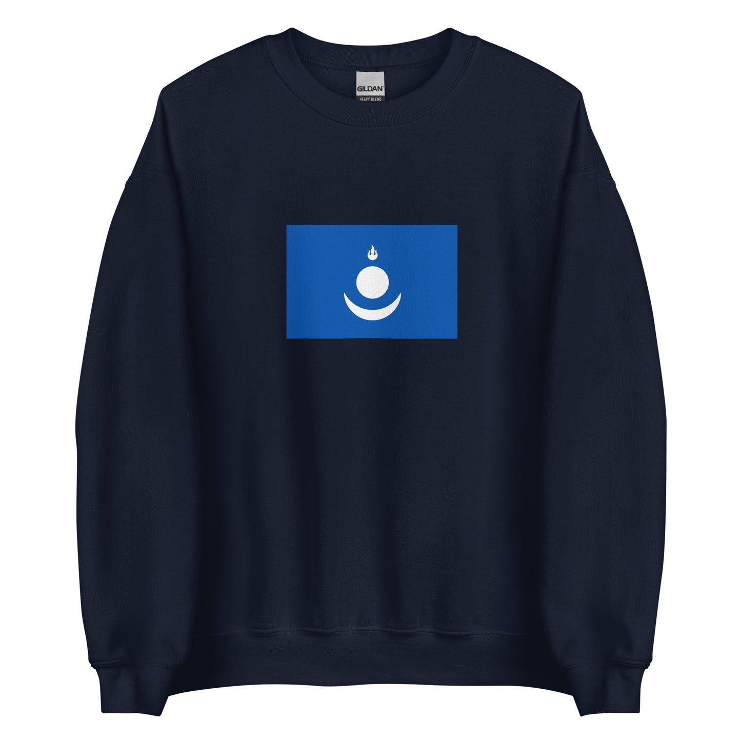 Mongolia - Mongol Empire (1206-1368) | Historical Mongolian Flag Interactive Sweatshirt