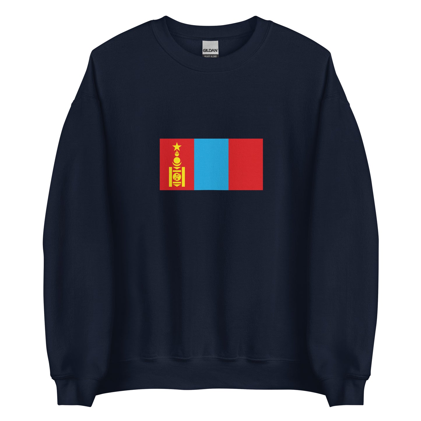 Mongolia - Mongolian People's Republic (1945-1992) | Historical Mongolian Flag Interactive Sweatshirt