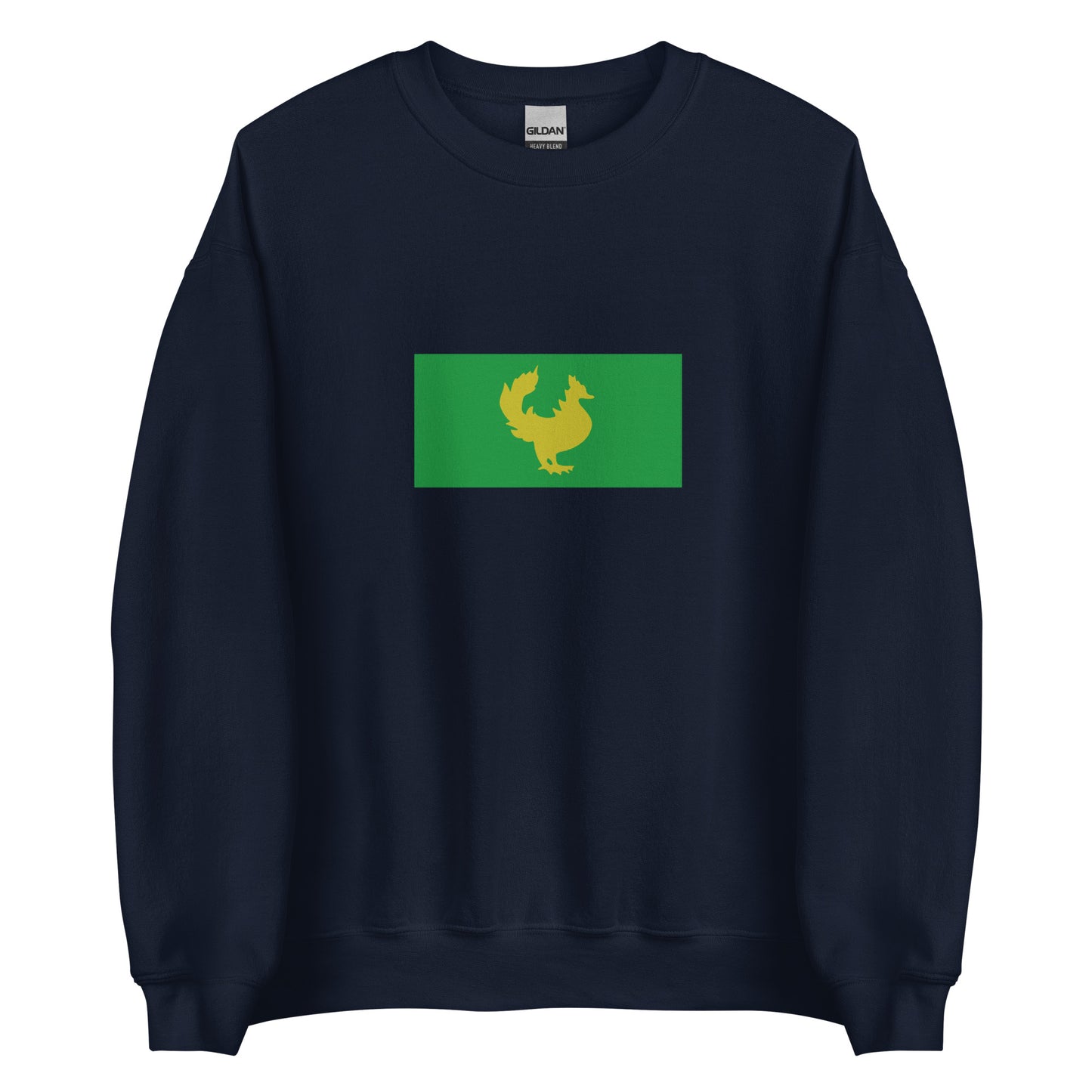 Myanmar (Burma) - Hanthawaddy Kingdom - First Burmese Empire (1287-1553) | Historical Burmese Flag Interactive Sweatshirt