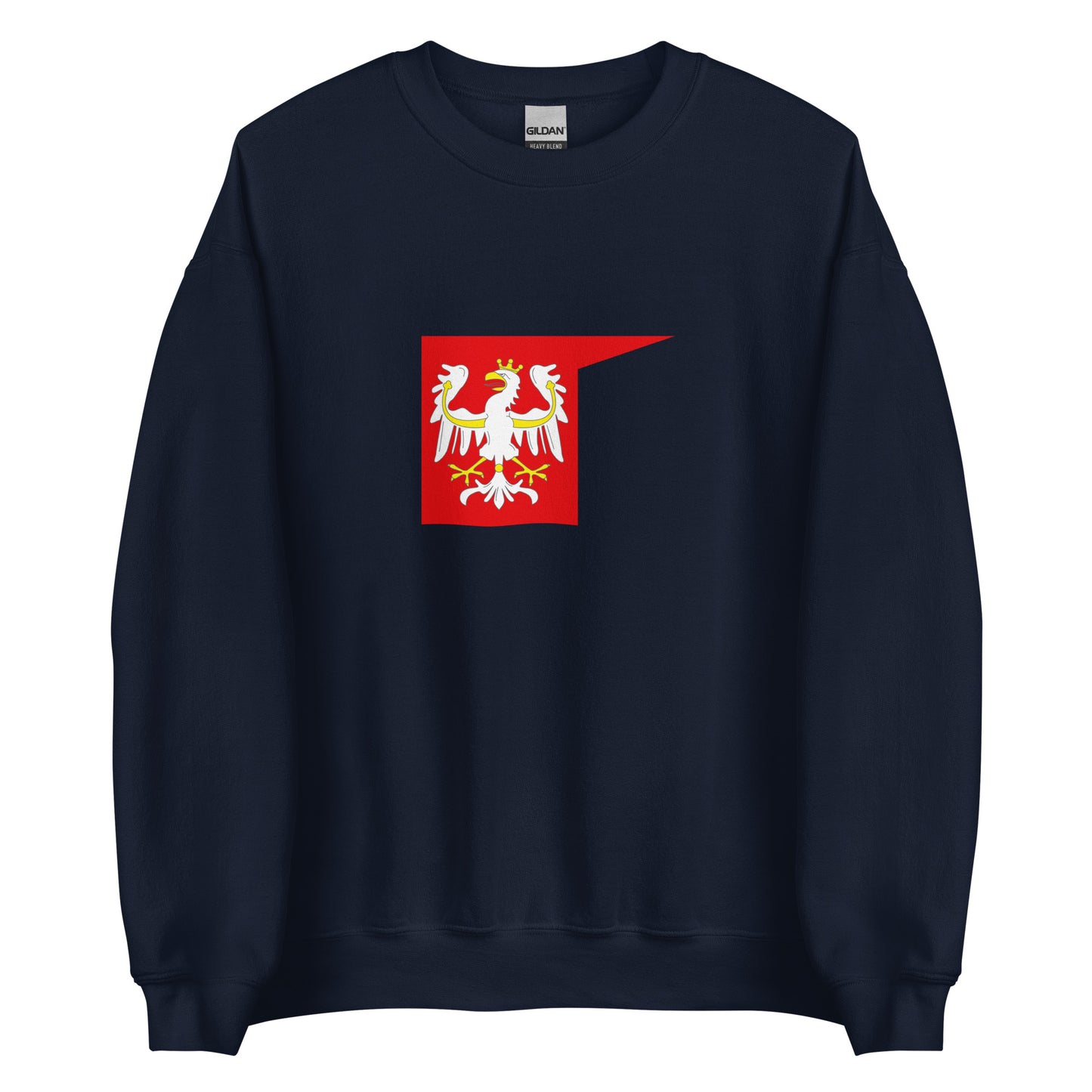 Poland - Kingdom of Poland (1025-1320) | Historical Polish Flag Interactive Sweatshirt