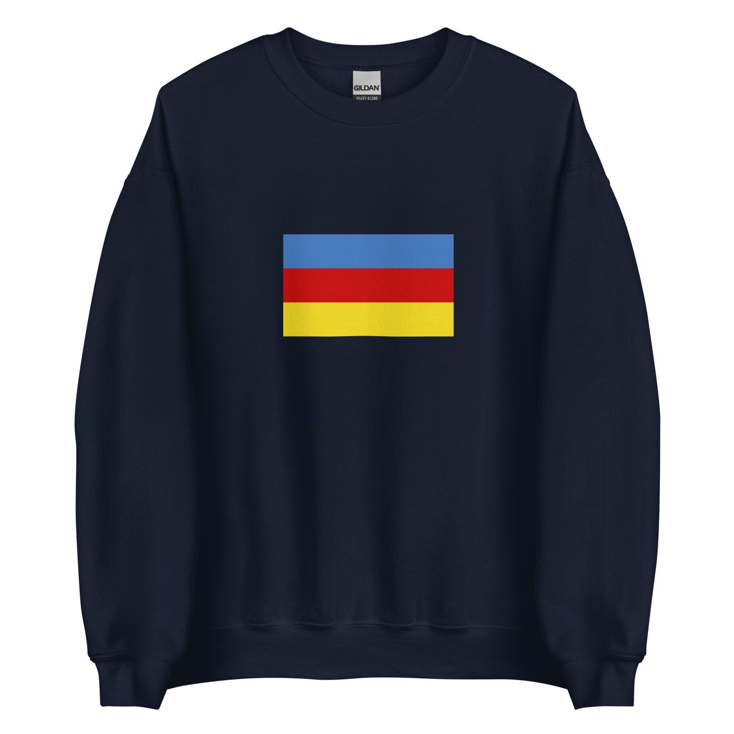 Poland - Kingdom of Galicia and Lodomeria (1849-1890) | Historical Polish Flag Interactive Sweatshirt