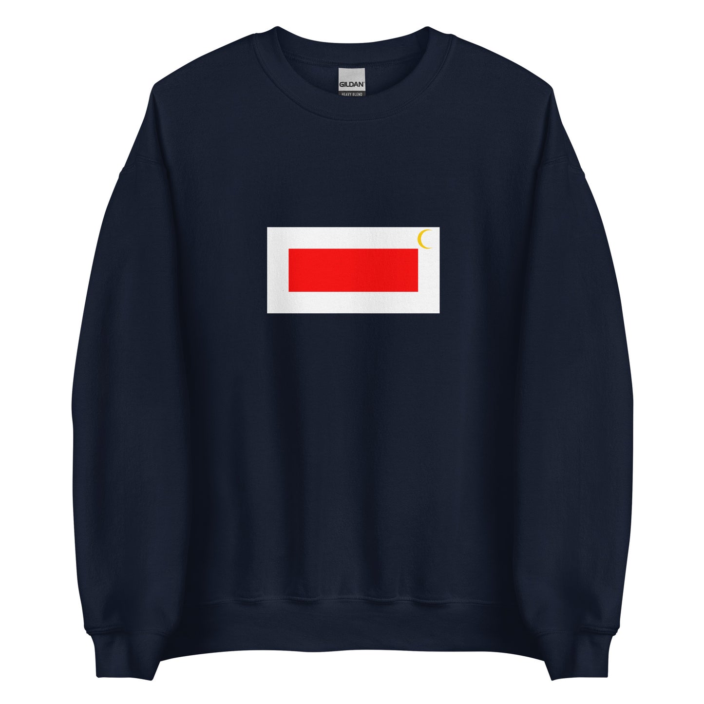 Qatar - Ottoman Qatar (1871-1913) | Historical Qatari Flag Interactive Sweatshirt