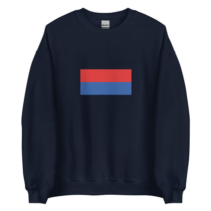 Serbia - Kingdom of Serbia (1217-1346) | Historical Serbian Flag Interactive Sweatshirt