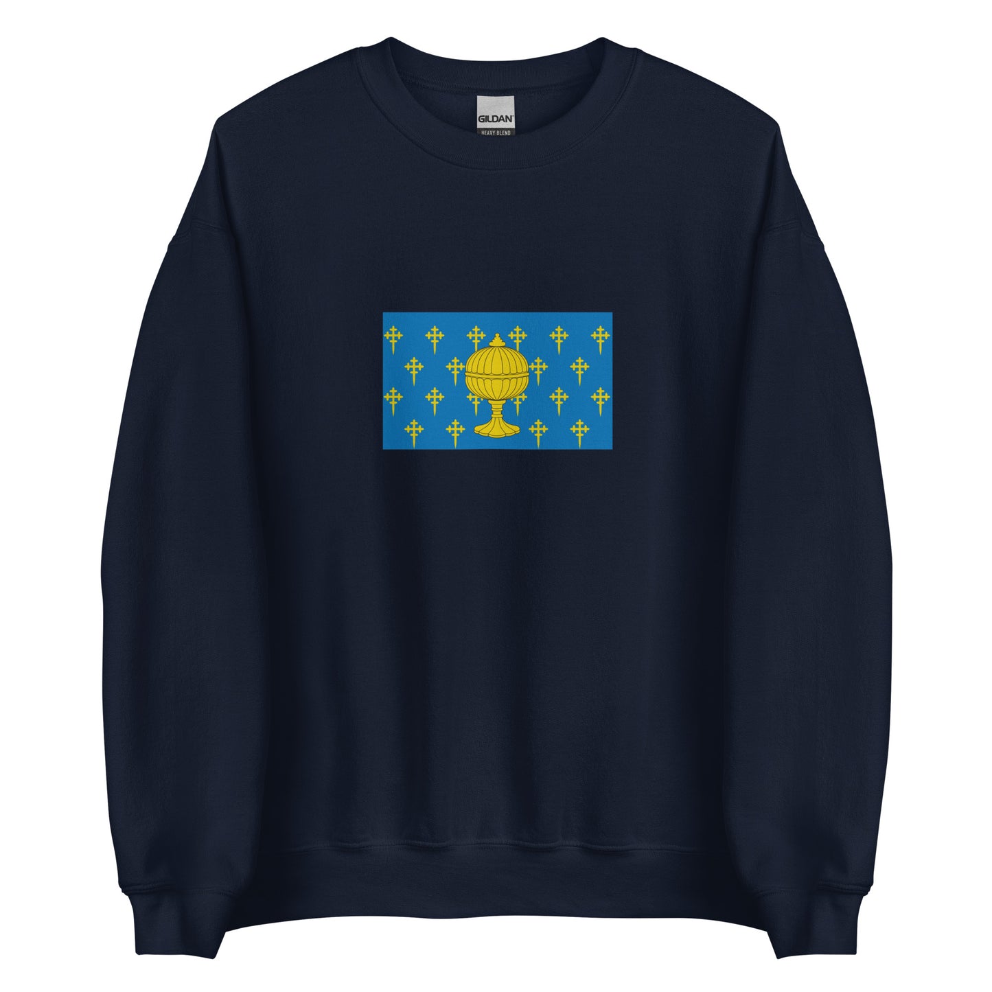 Spain - Suebic Kingdom of Galicia (409-585) | Historical Spanish Flag Interactive Sweatshirt