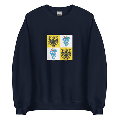 Switzerland - Duchy of Milan under the Holy Roman Empire (1395-1499) | Historical Suisse Flag Interactive Sweatshirt