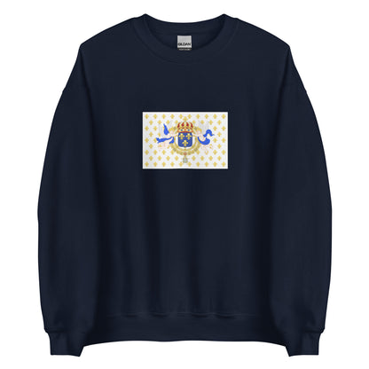 Switzerland - Kingdom of France (1604-1790) | Historical Suisse Flag Interactive Sweatshirt
