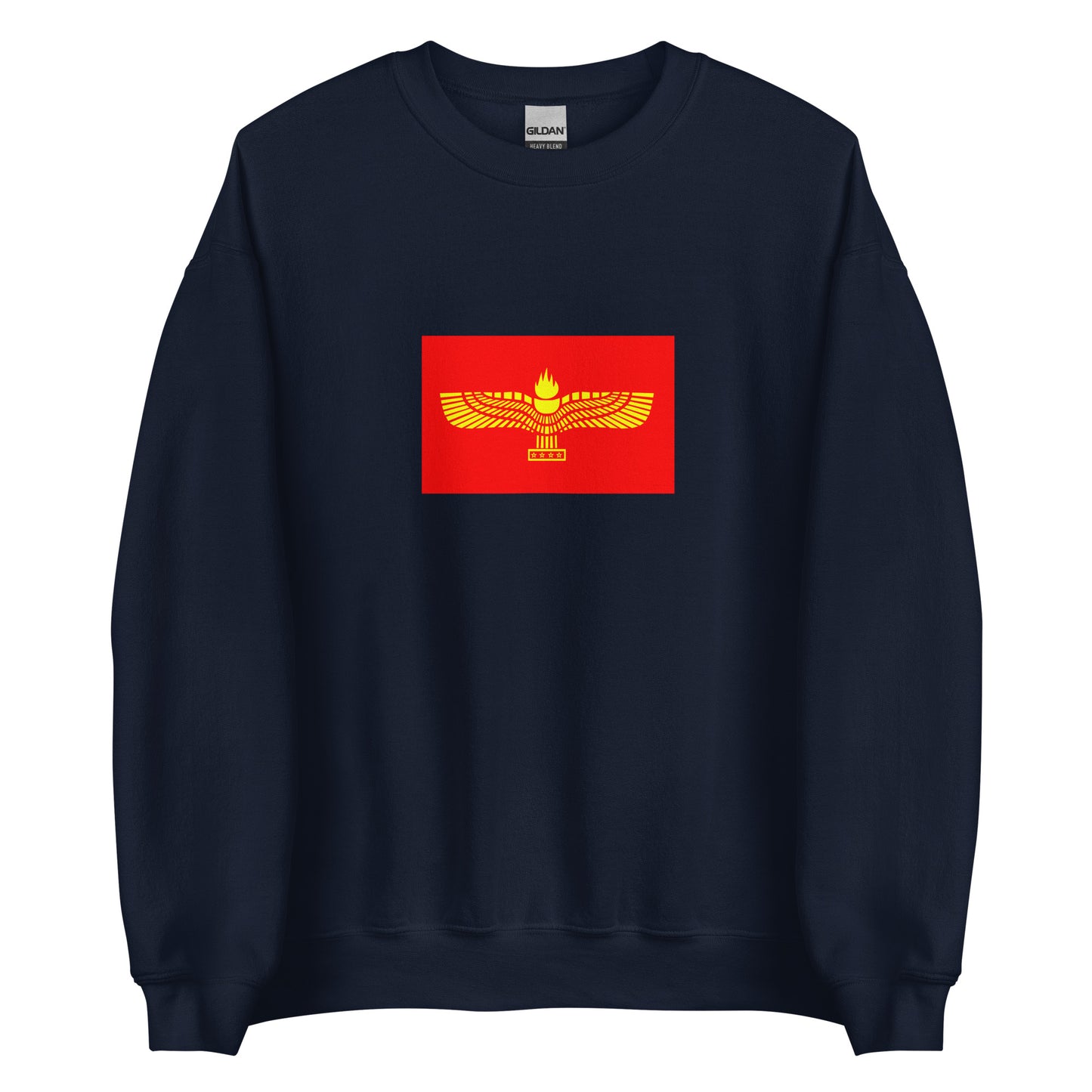 Syria - Bit Bahiani Aramaic Kingdom (1200BC-808BC) | Historical Syrian Flag Interactive Sweatshirt