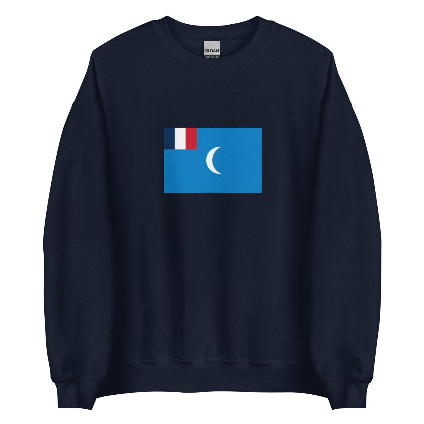 Syria - French Mandate for Syria and Lebanon (1923-1946) | Historical Syrian Flag Interactive Sweatshirt