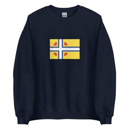 Netherlands - Frisian Kingdom (600-734) | Historical Netherlands Flag Interactive Sweatshirt