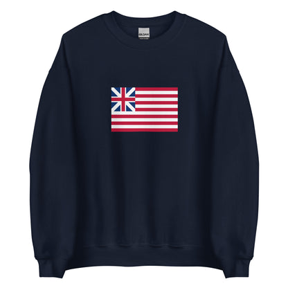 USA - Grand Union (1775-1777) | Historical American Flag Interactive Sweatshirt