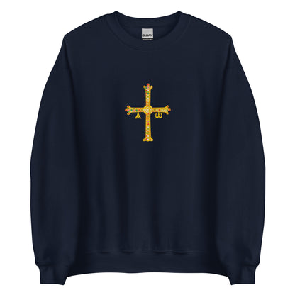 Portugal - Kingdom of Asturias (718-924) | Historical Portuguese Flag Interactive Sweatshirt