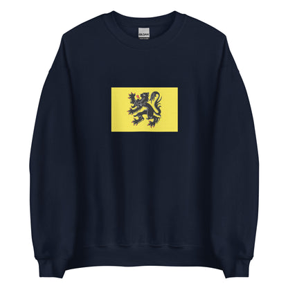 Belgium - Flemish Flanders | Ethnic Belgian Flag Interactive Sweatshirt