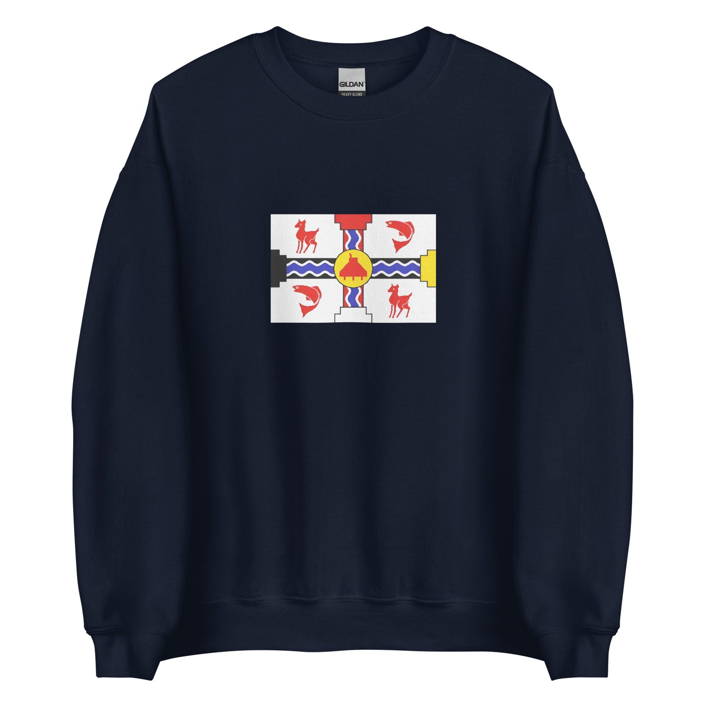 Canada - Shuswap Indigenous People | Native Canadian Flag Interactive Sweatshirt