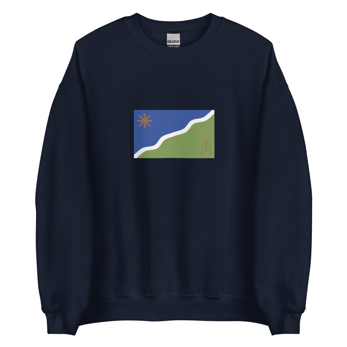 Chile - Kawesqar People | Indigenous Chilean Flag Interactive Sweatshirt