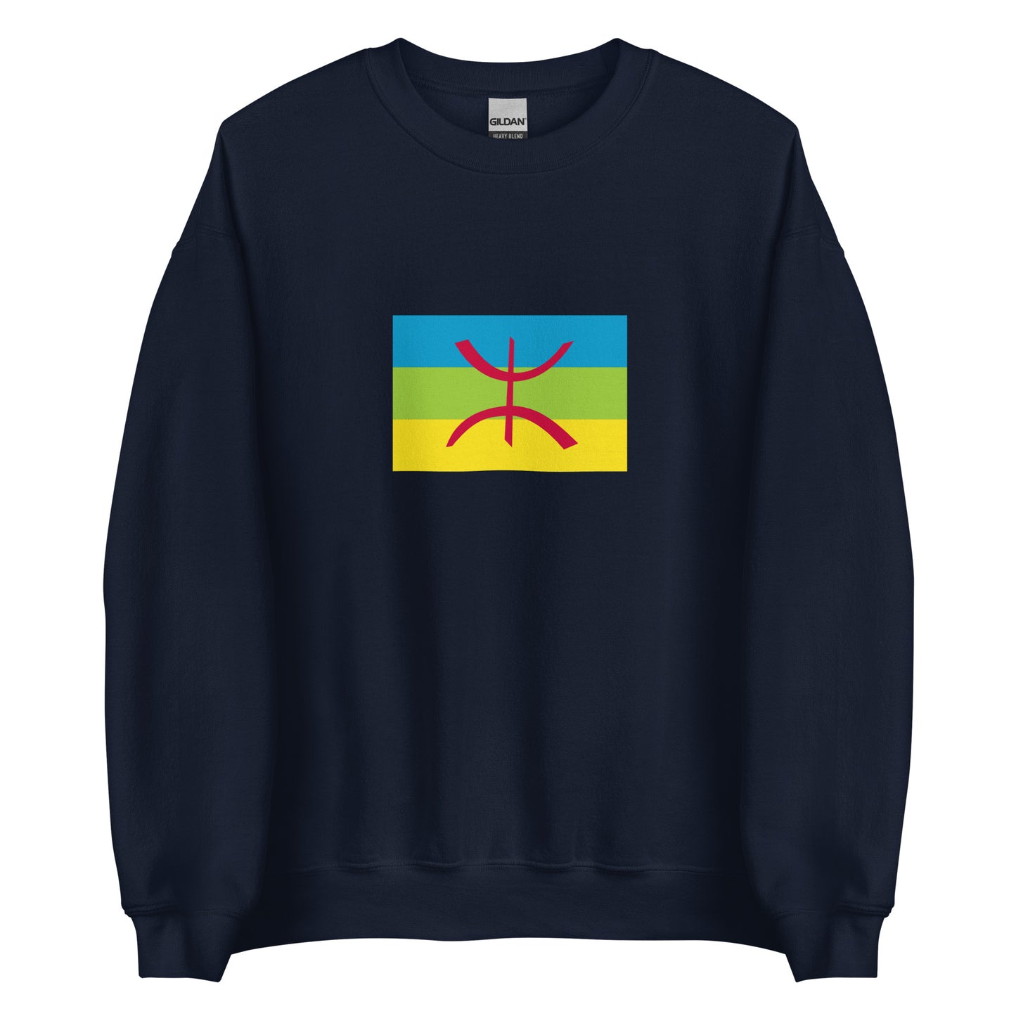 Morocco - Amazigh Berbers | Ethnic Morocco Flag Interactive Sweatshirt