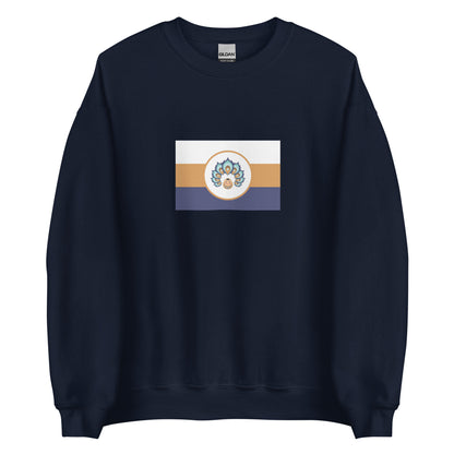 Myanmar (Burma) - Bamar People | Ethnic Myanmar Flag Interactive Sweatshirt