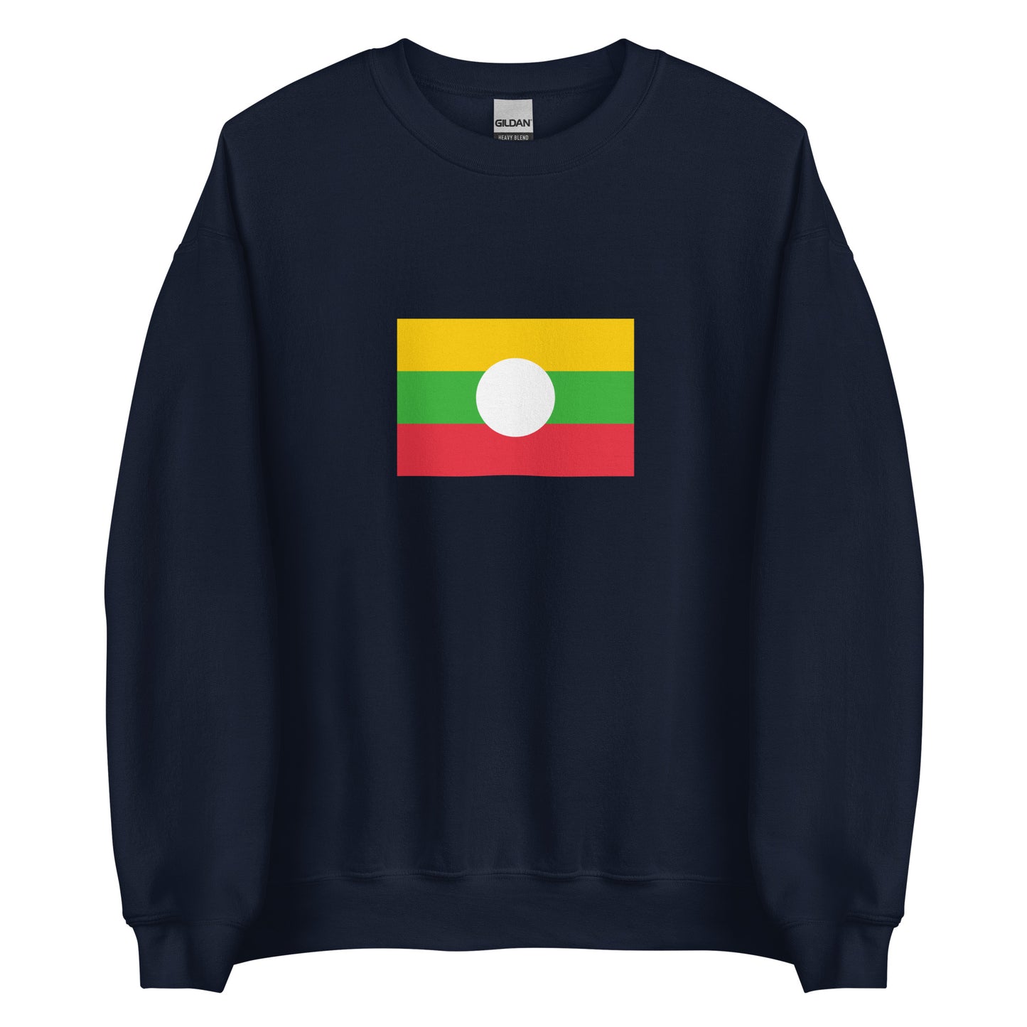 Myanmar (Burma) - Shan People | Ethnic Myanmar Flag Interactive Sweatshirt