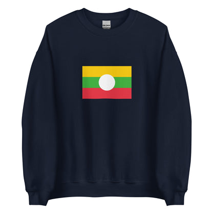 Myanmar (Burma) - Shan People | Ethnic Myanmar Flag Interactive Sweatshirt