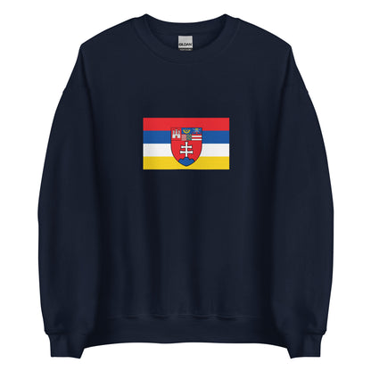 Slovakia - Carpathian Germans | Ethnic Slovakian Flag Interactive Sweatshirt