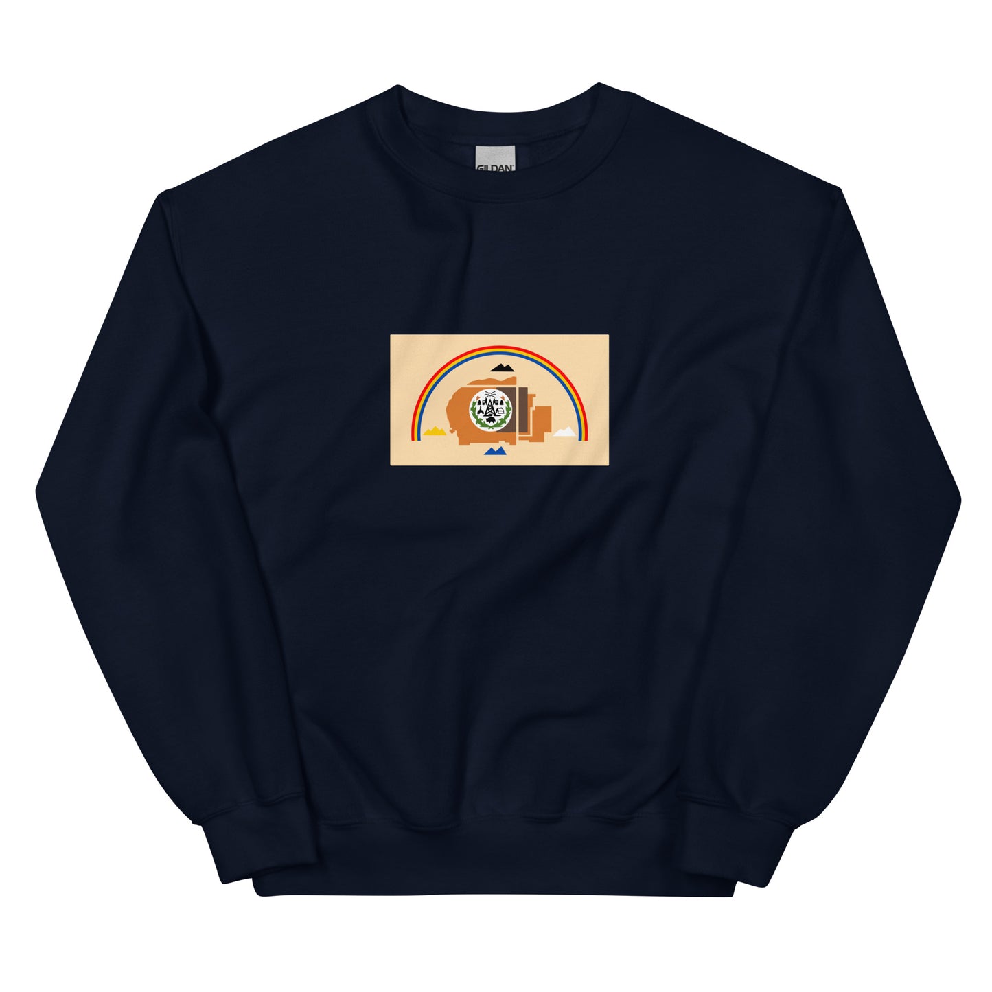 USA - Navajo people | Native American Flag Interactive Sweatshirt