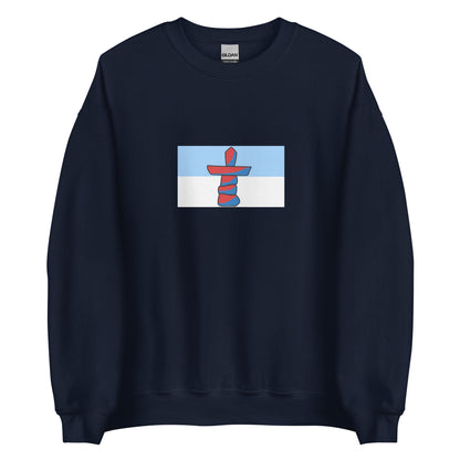 USA - Inuits | Native American Flag Interactive Sweatshirt
