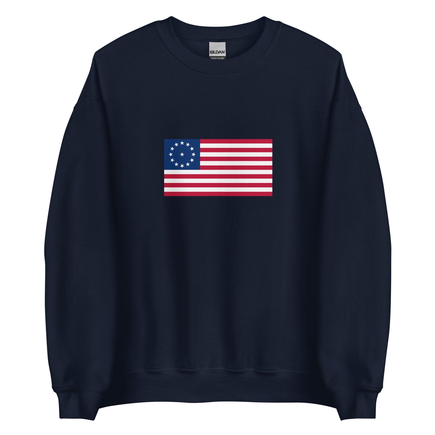 USA - 13 Stars & Stripes Cowpens Flag (1781) | Historical American Flag Interactive Sweatshirt