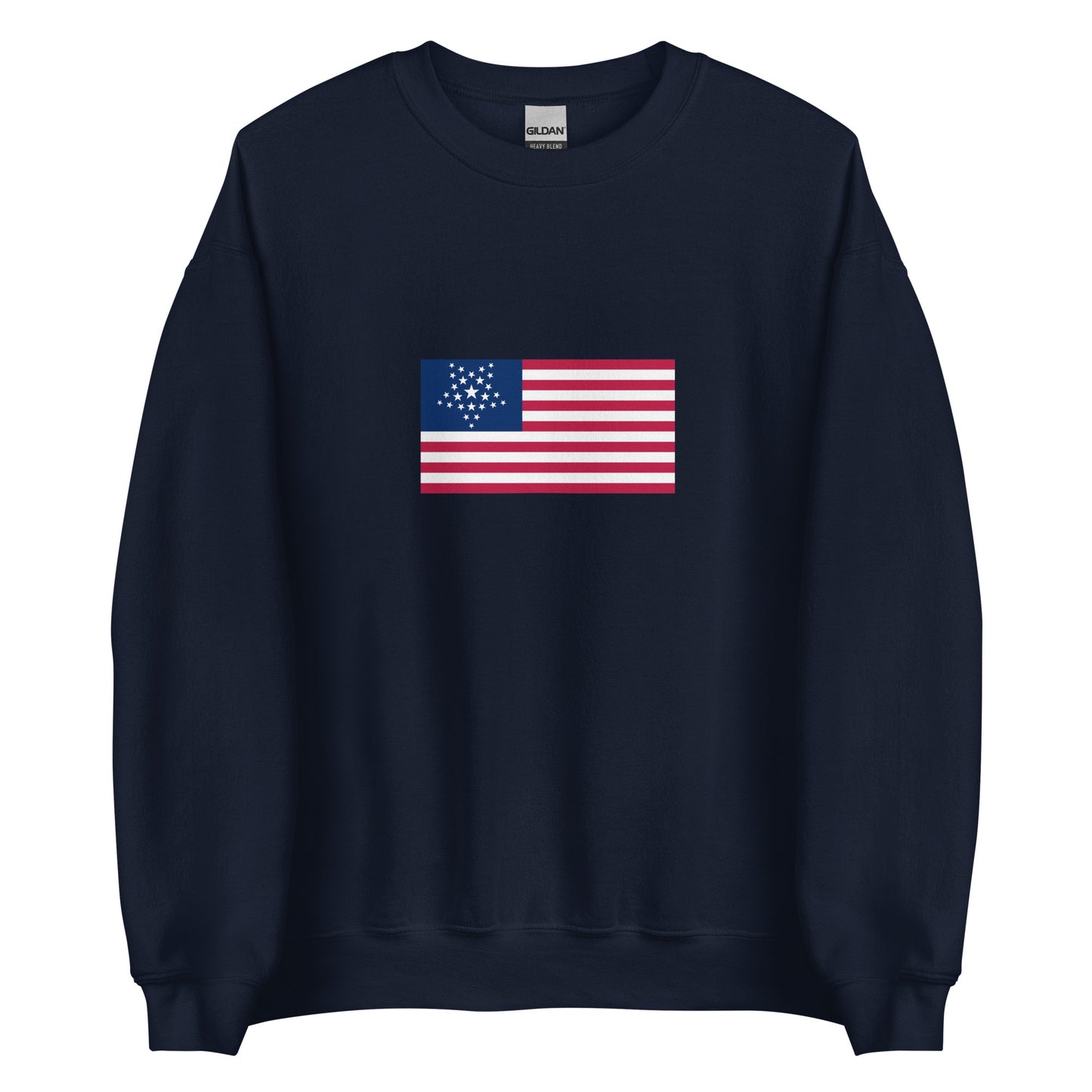 USA - 26 Great Star Flag (1837) | Historical American Flag Interactive Sweatshirt