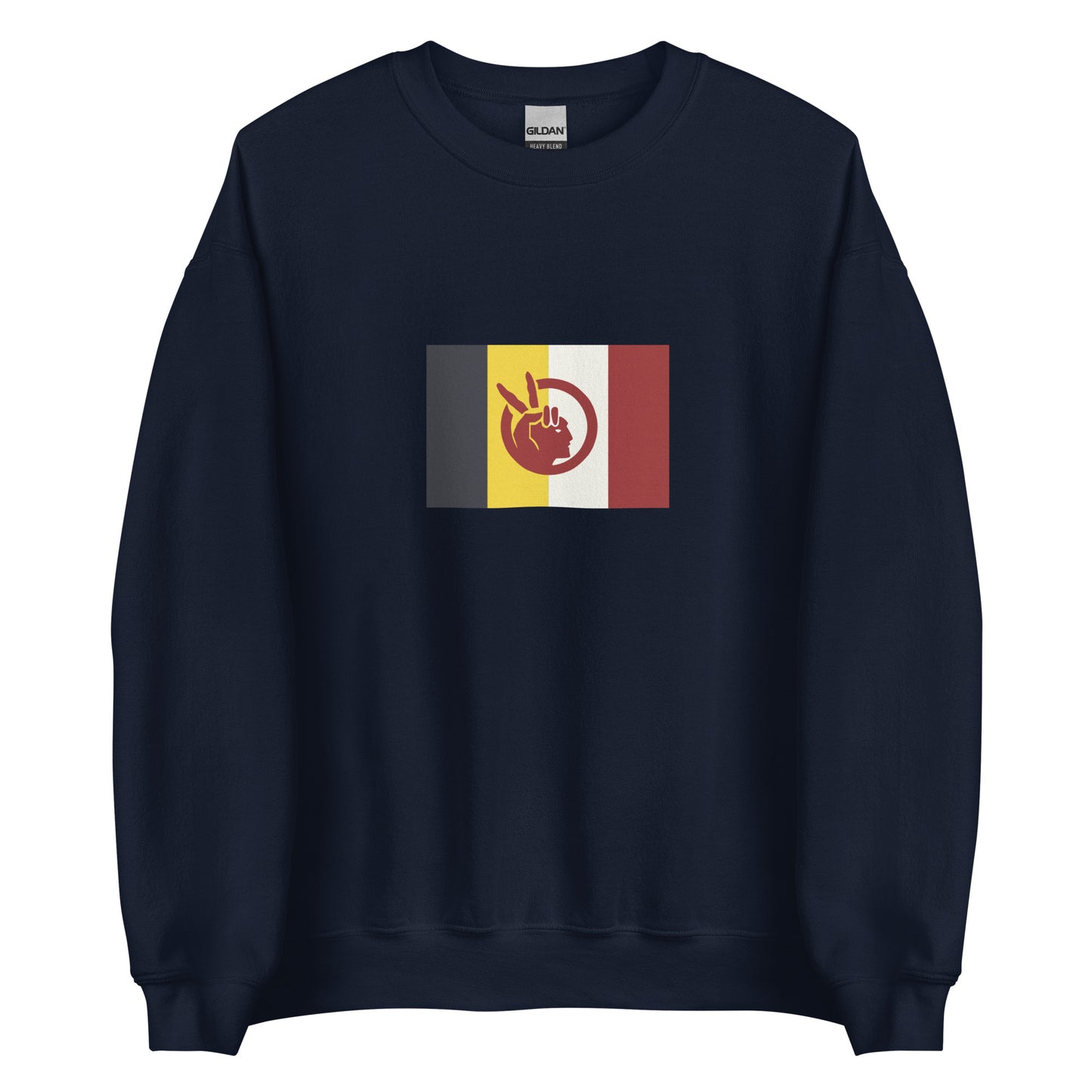 USA - Native Americans | Indigenous American Flag Interactive Sweatshirt