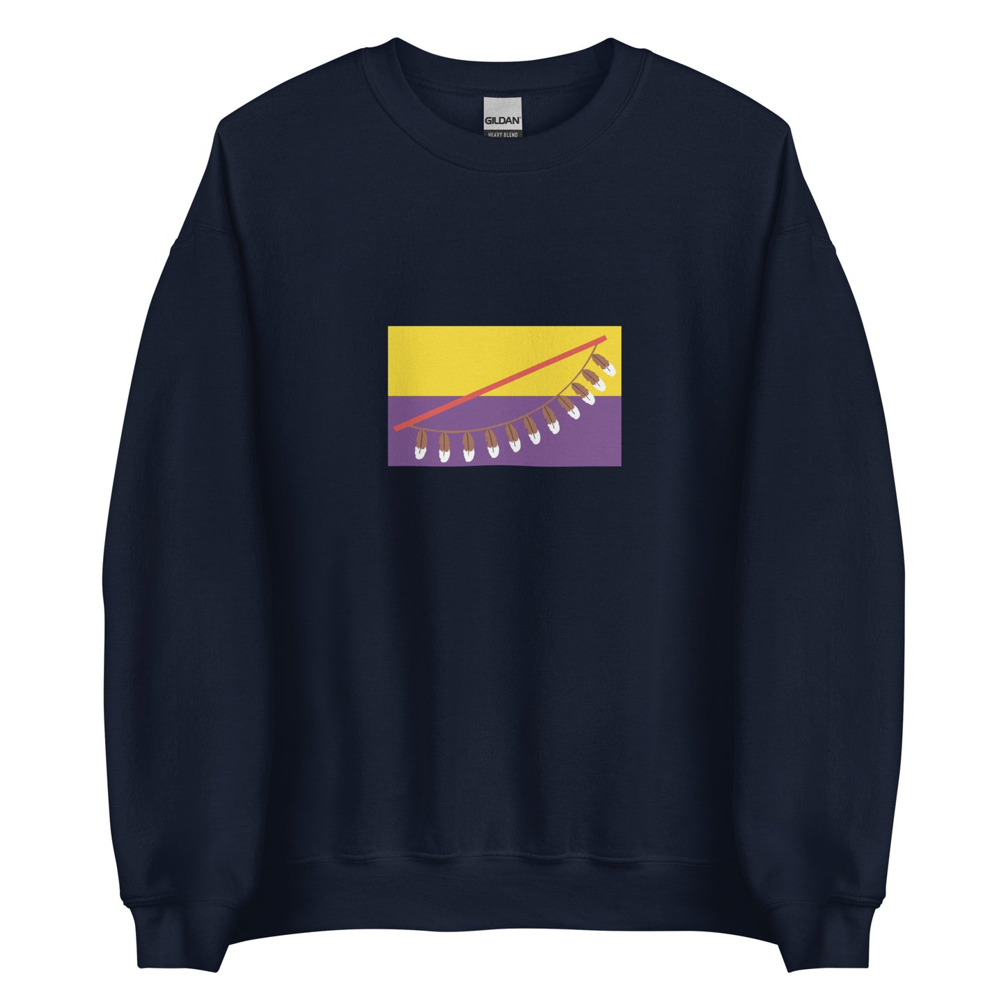 USA - Tohono O'odham people | Native American Flag Interactive Sweatshirt